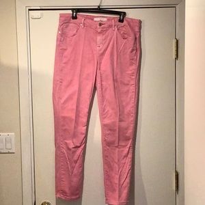 ISAAC MIZRAHI 5 pocket pink/rose jeans